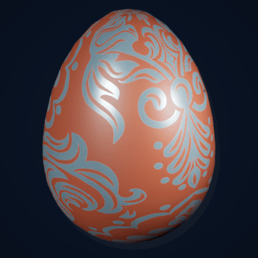 Sangraile, an Epochal Gilded Egg