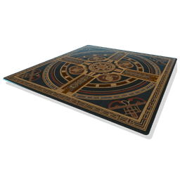 Arthurian Square Rug