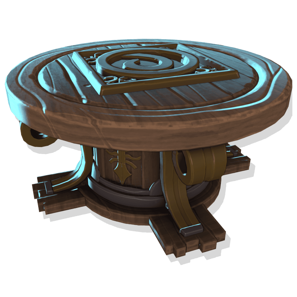 Arthurian Round Wood Table