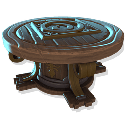 Arthurian Round Wood Table