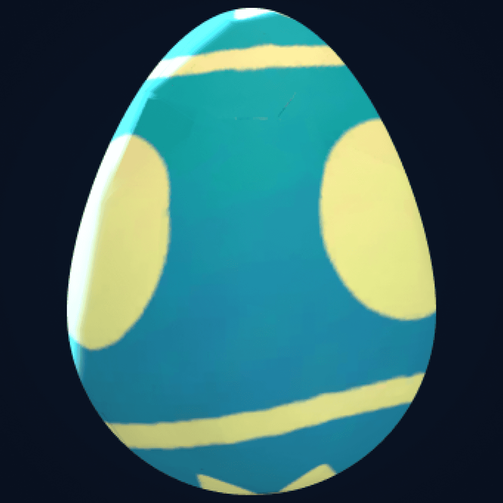 Azure's Eggsquisite Whisper, a Mysterious Egg
