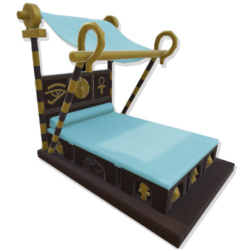Egyptian Shaded Bed