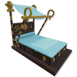 Egyptian Shaded Bed