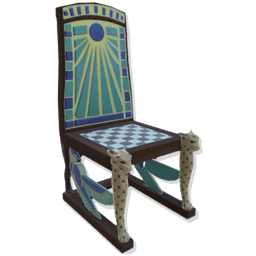 Egyptian Fancy Chess Chair