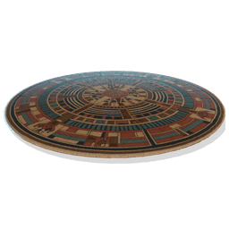 Egyptian Round Rug