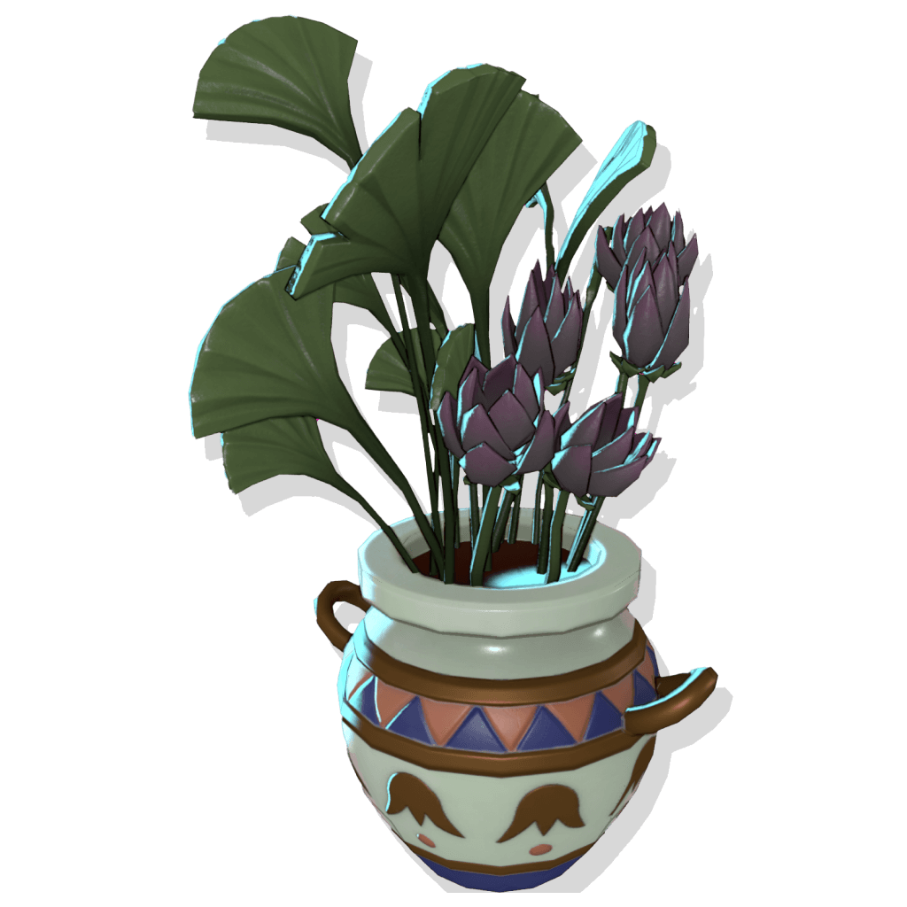 Egyptian Wide Vase