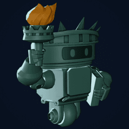 Clockie Statue of Liberty