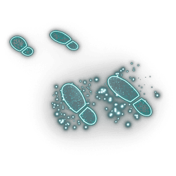 Energy Footstep Decal