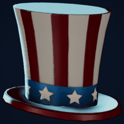 Stars and Stripes Top Hat
