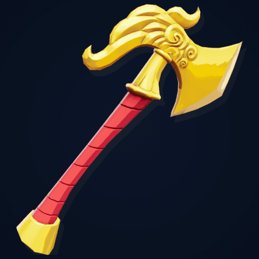 Heaven-Gilded Waraxe of the Blazing Wu