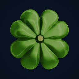Clover Footstep Decal