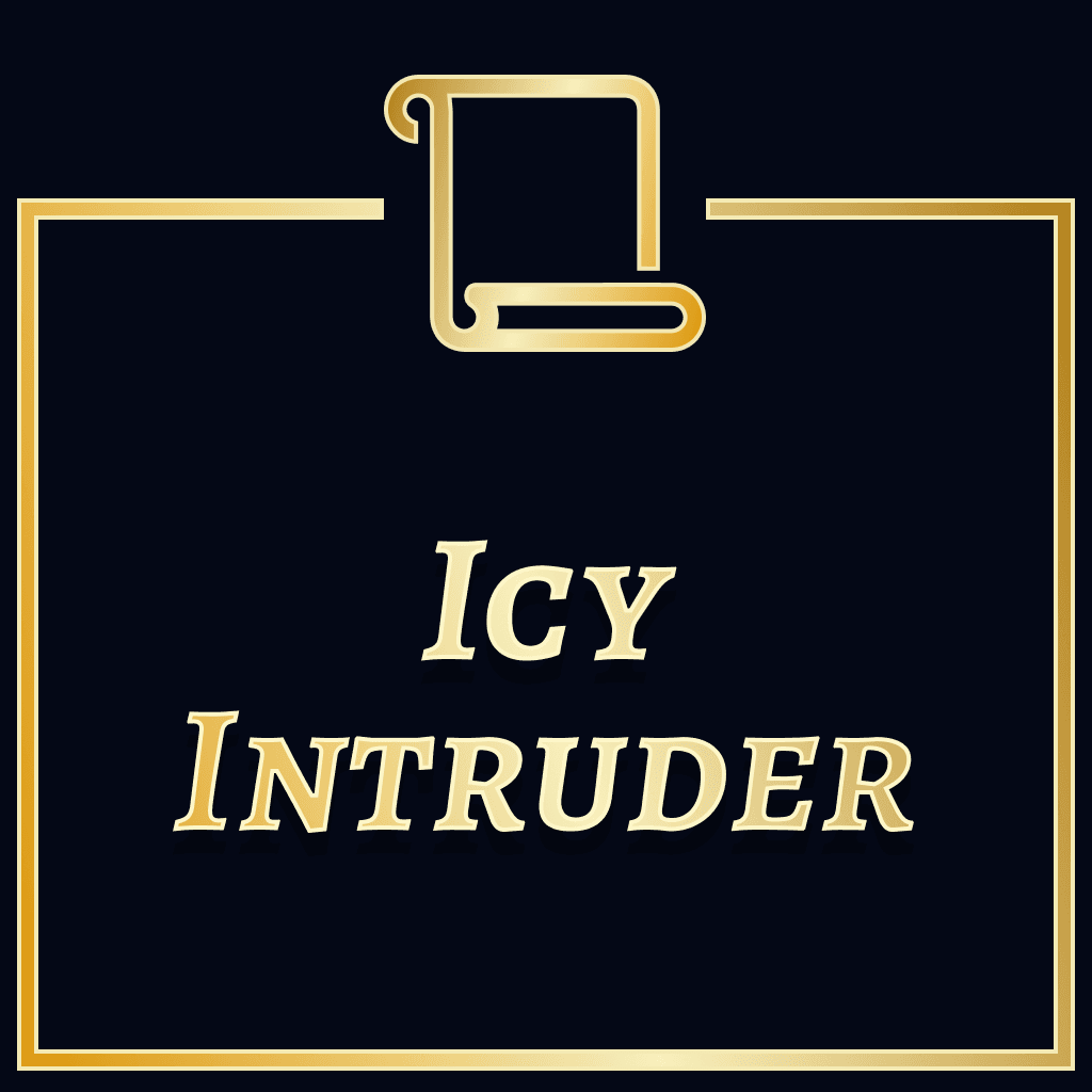 The Icy Intruder (Title)