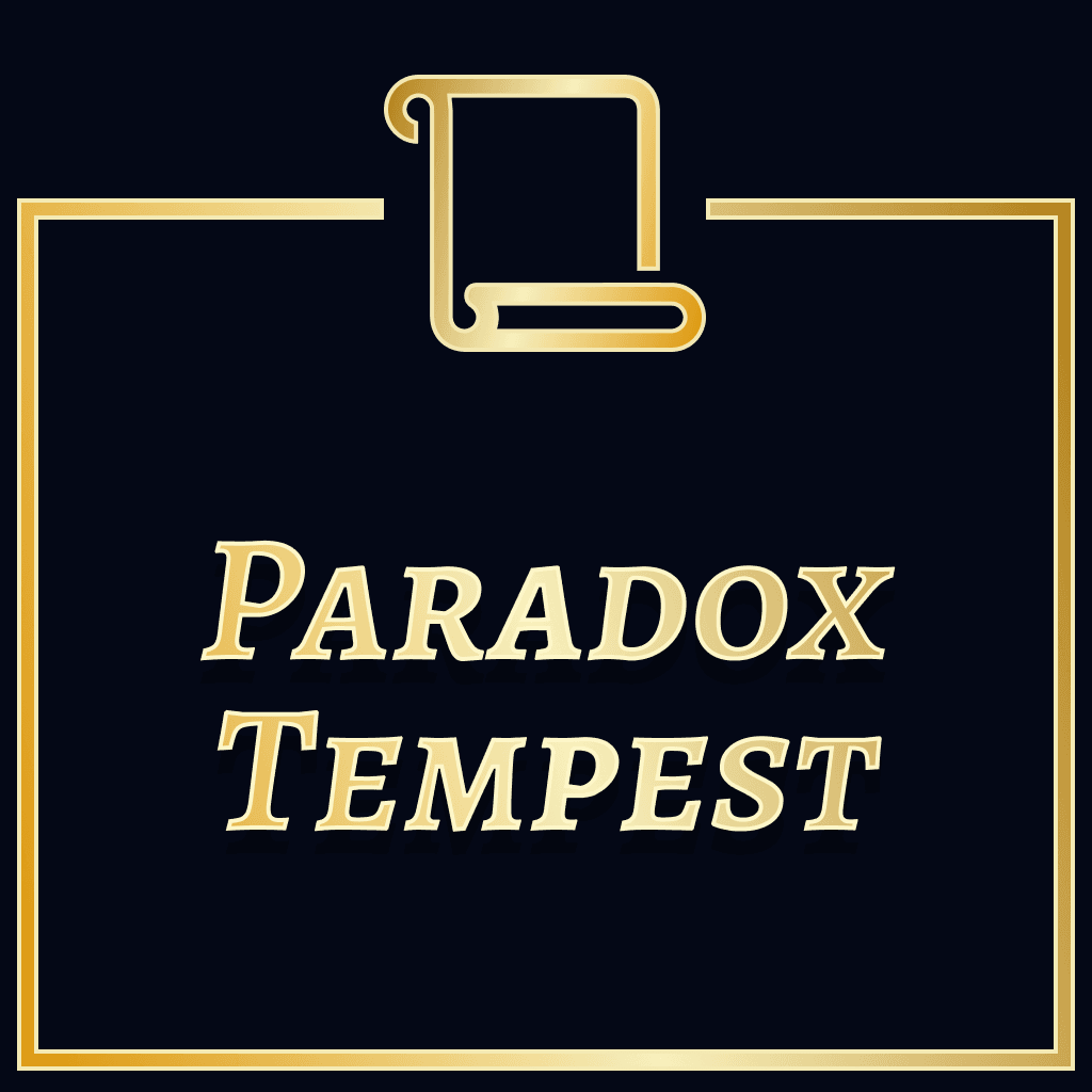 The Paradox Tempest (Title)