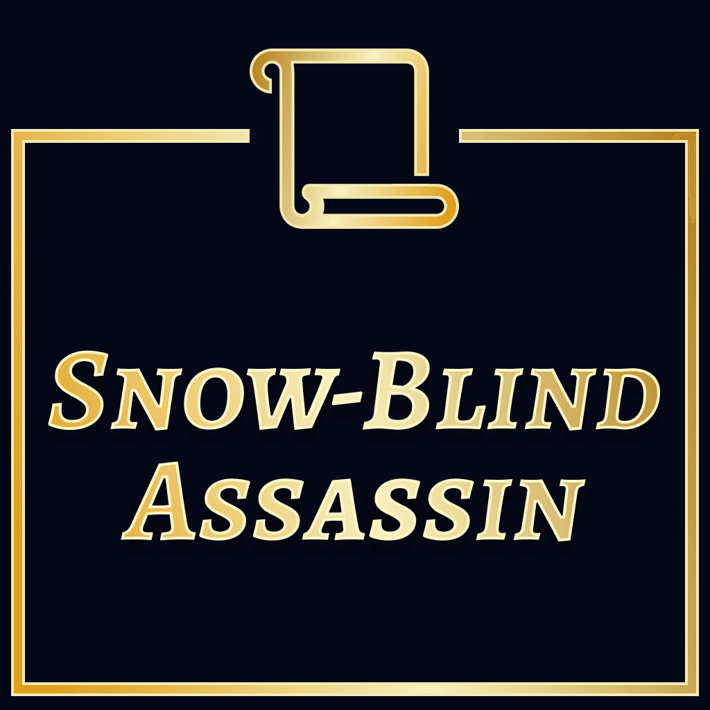 The Snow-Blind Assassin (Title)
