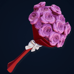 Rose-lashed Bouquet