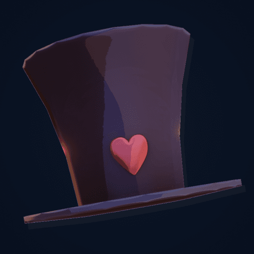 Xialin's Scarlet Nightbloom Top Hat