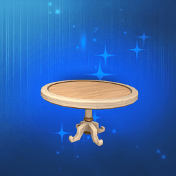 Light Wood Round Table
