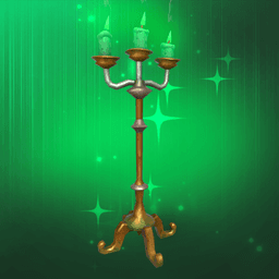 Floor Green Candles