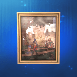 Big "Encounter" Painting