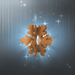 Wood Snowflake