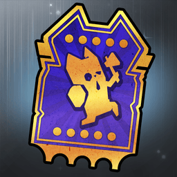 Blue "Warrior" Ticket