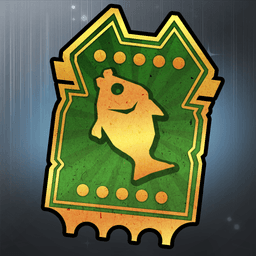 Green "Fish" Ticket