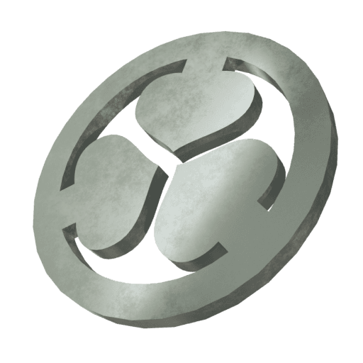 Inscribed Rasa Coin