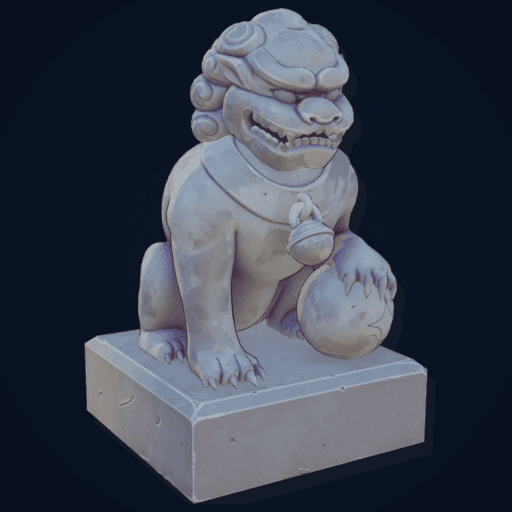 Stone Relic of the Dragon King's Eternal Rule