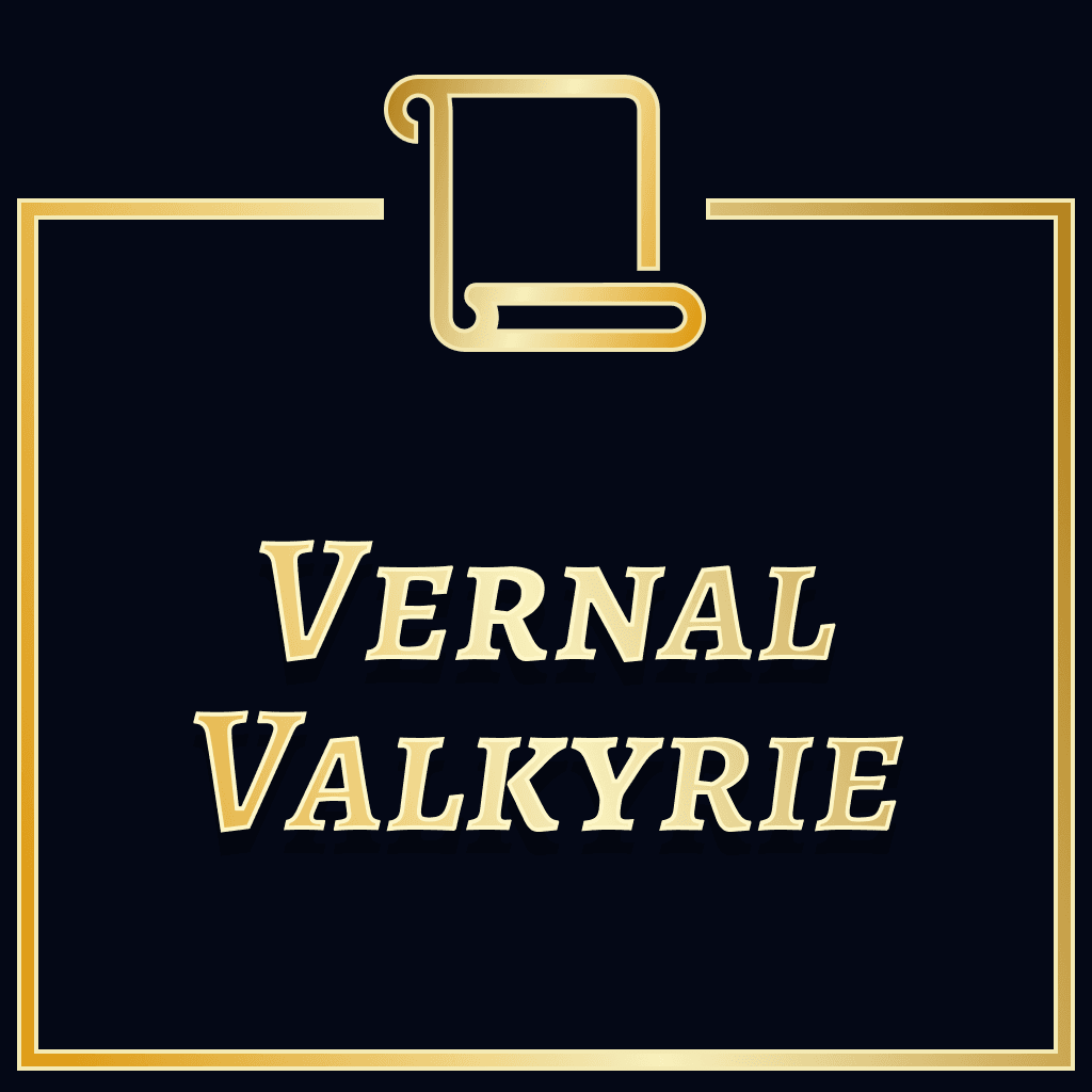 The Vernal Valkyrie (Title)