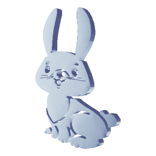 Easter 2025 Silver Bunny